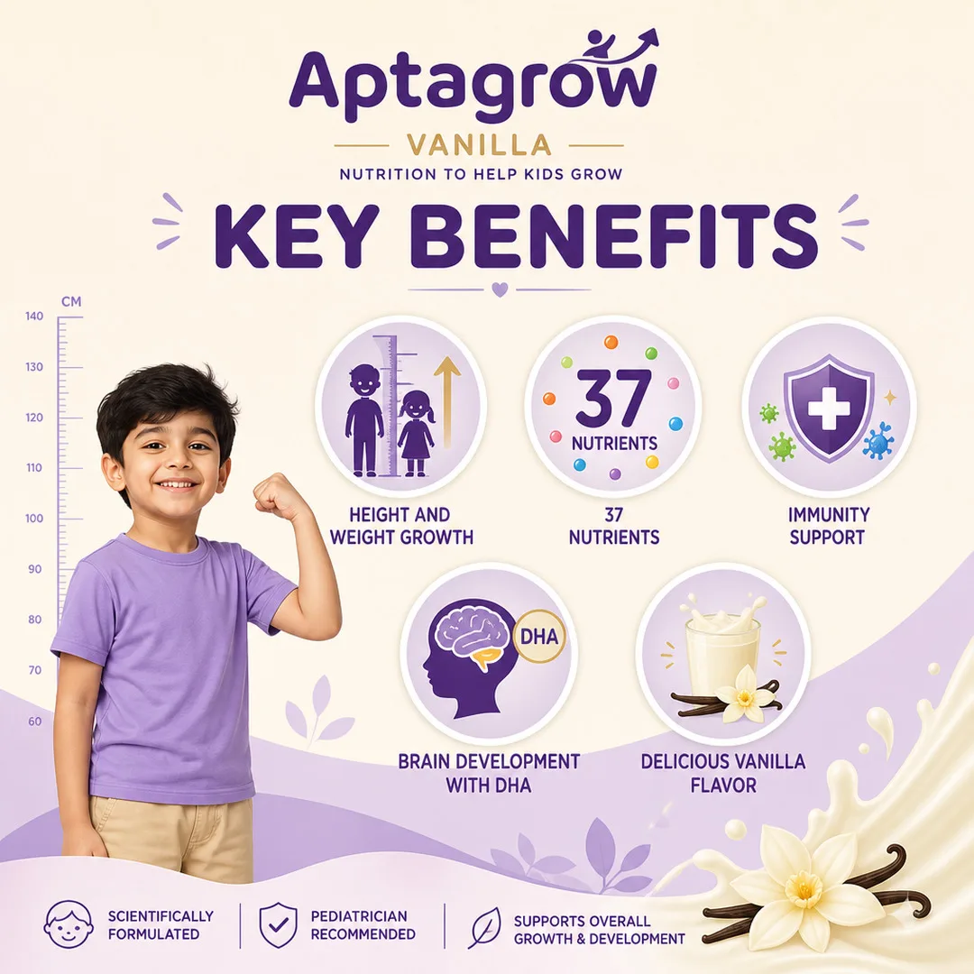 Aptagrow Vanilla 400GM Refil view 2