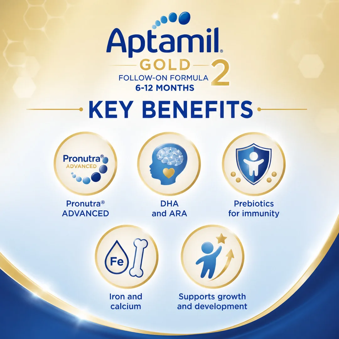 Aptamil Gold-2 Infant 400GM Refil view 2