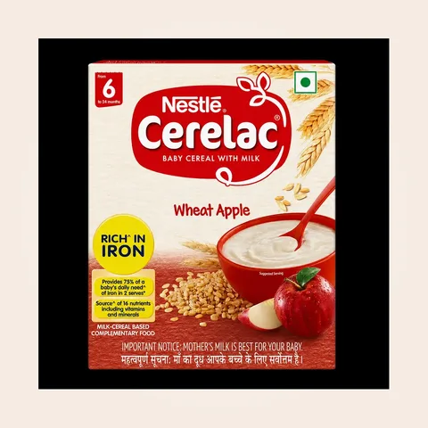 Cerelac Stage 1 Wheat Apple Refill 300GM