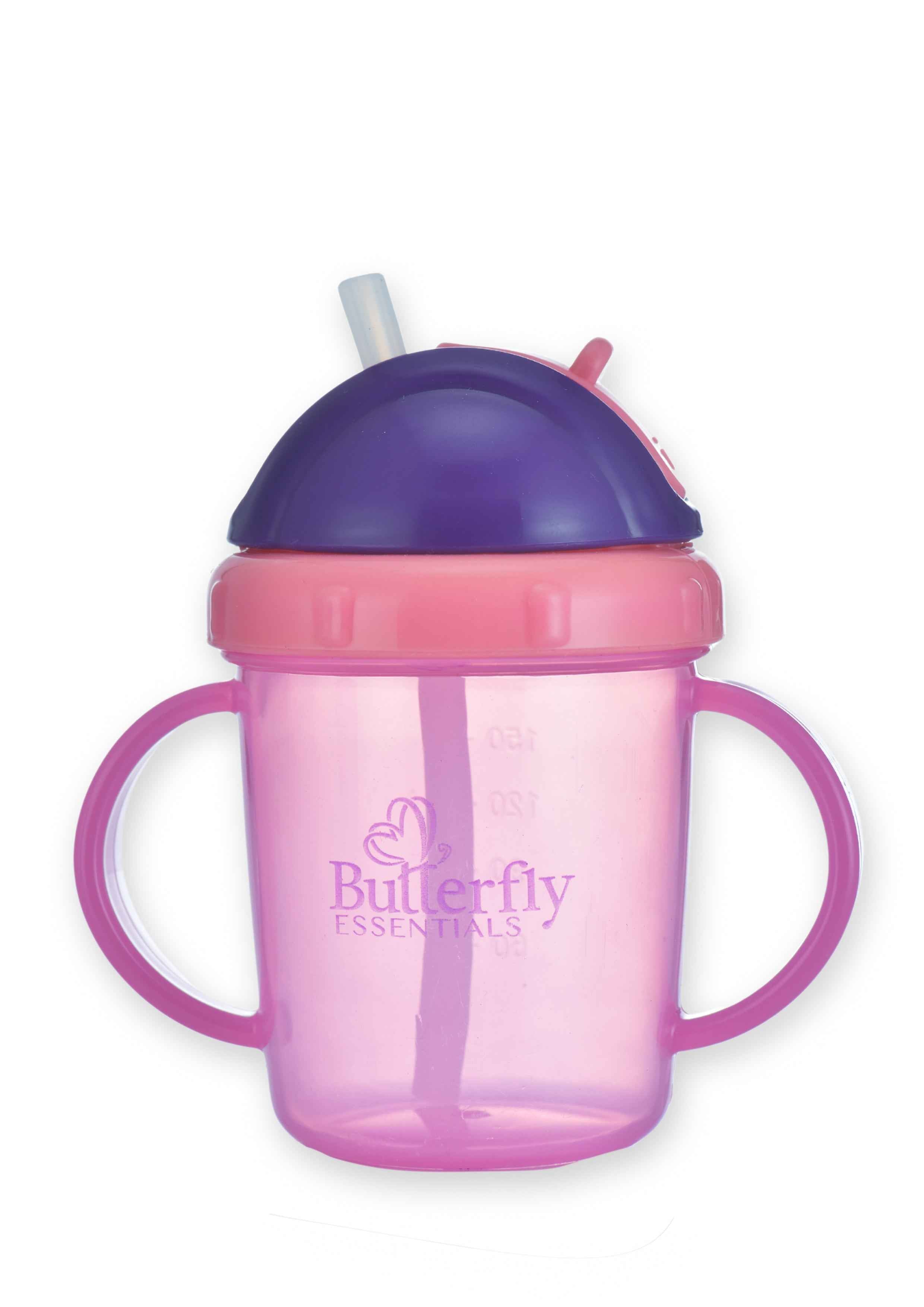 BABY SIPPER WITH STRAW LID