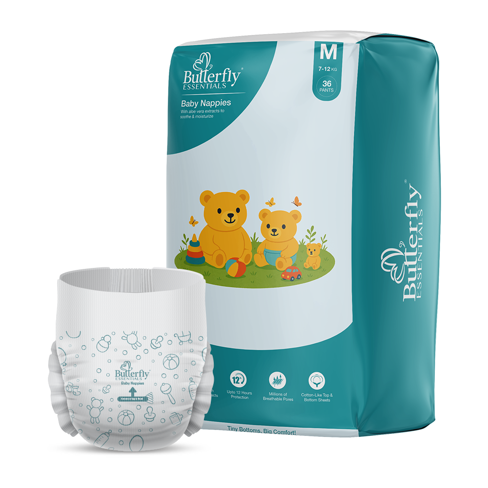 Baby Diapers – All-Day Dryness and Aloe Vera Care - Medium thumbnail 5