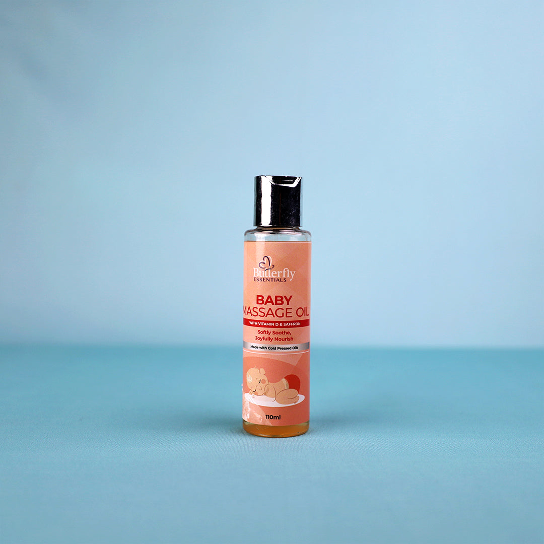Baby Massage Oil - Natural Soothing Oil for Gentle Infant Skin Care view 2