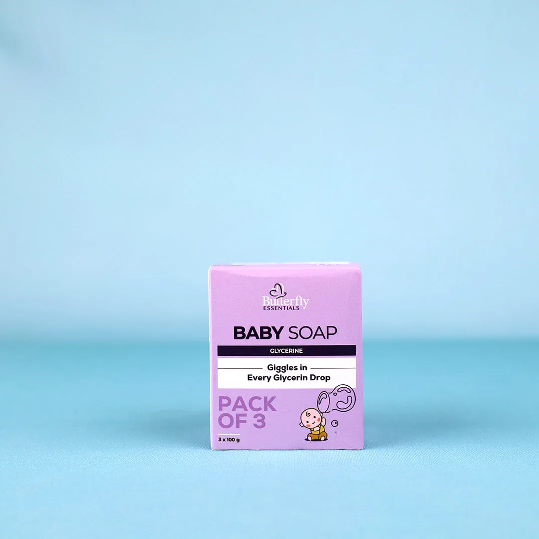 Baby Soap with Glycerine for Gentle Cleansing and Moisturization view 2