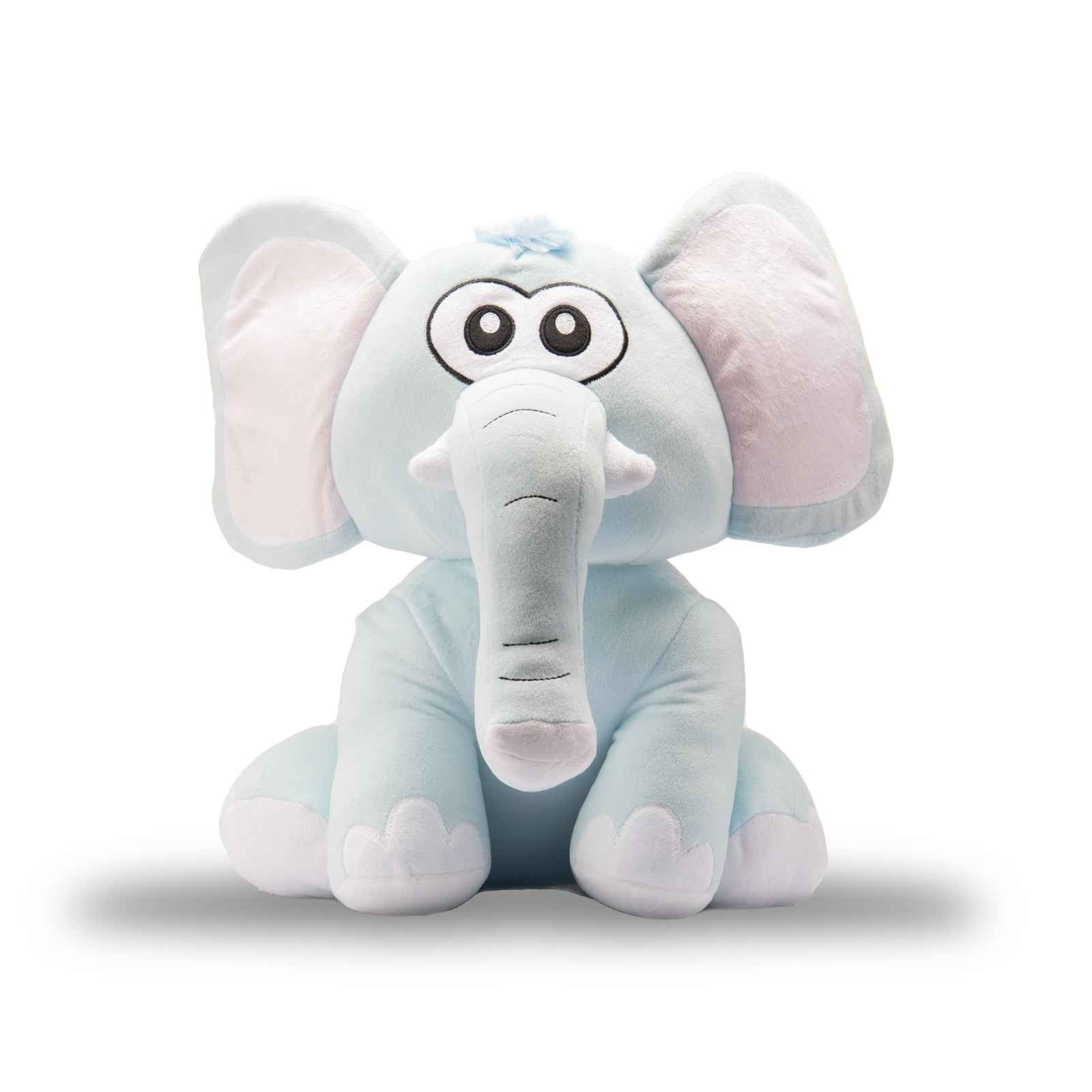 Elephant Plush Toy - Soft Sitting Elephant Toy thumbnail 4